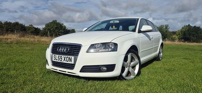 White Used 2009 Audi A3 Sport Hatchback | £2,750 (Good price) - Image 1/4