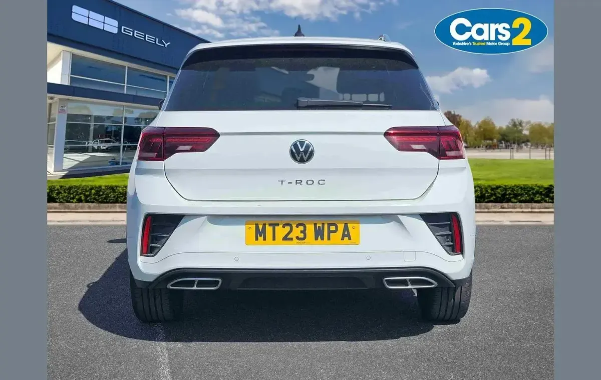 Used VW T-Roc R-line 150 HP (110 kW) 2023 White SUV