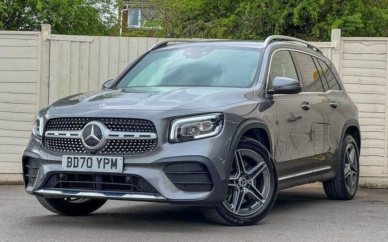Usado Mercedes GLB220 AMG line 190 HP (139 kW) 2021 Cinzento SUV