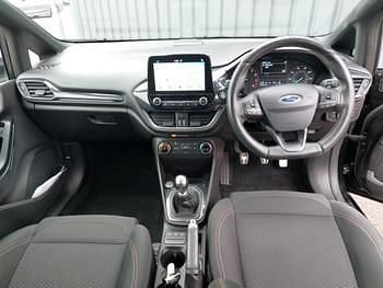 Used Ford Fiesta ST-Line 100 HP (73 kW) 2017 Black Hatchback