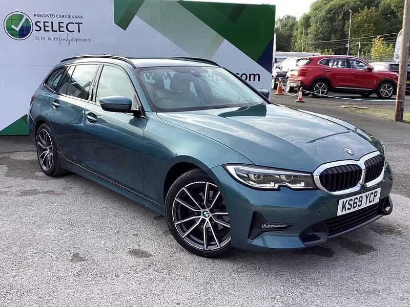 Blue Used 2019 BMW 320 Sport Line Estate | £16,995 (Fair price) - Image 1/4