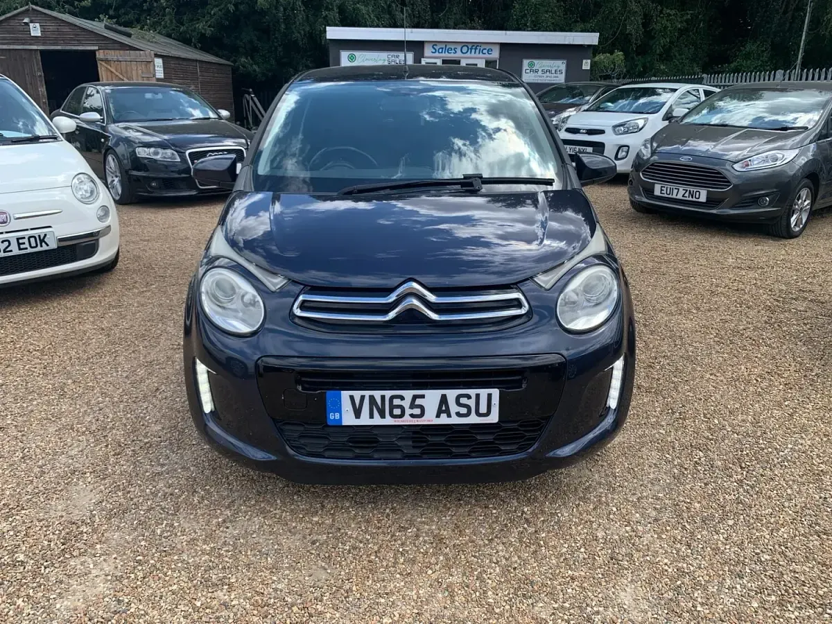 Used Citroën C1 Flair 82 HP (60 kW) 2016 Blue Hatchback