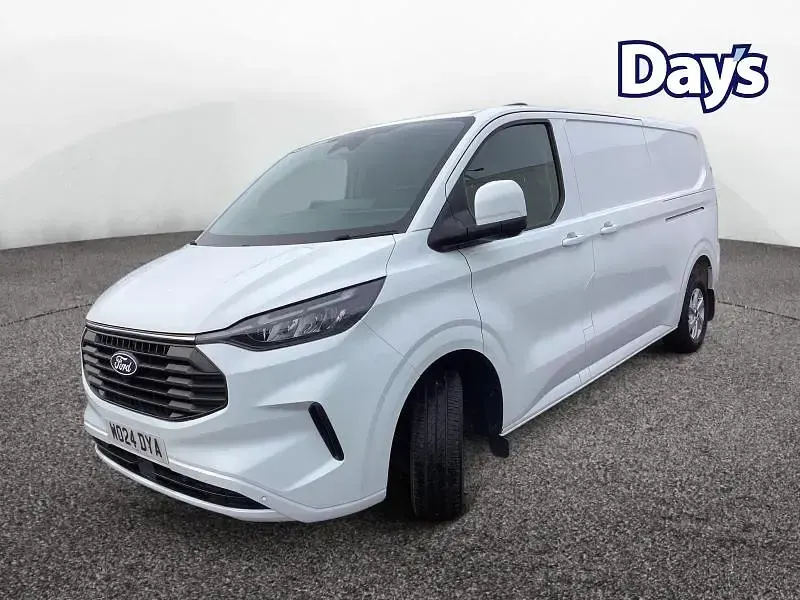 Used Ford Transit Custom Limited 136 HP (100 kW) 2024 White Van