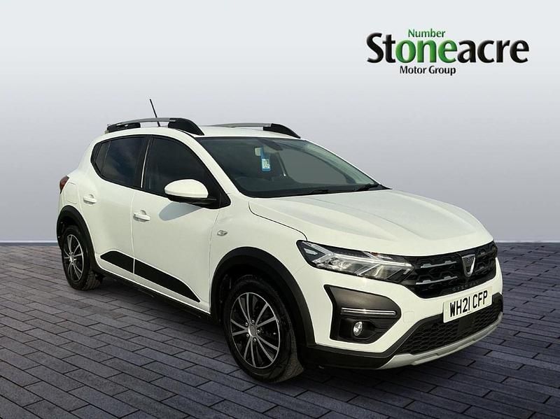 White Used 2021 Dacia Sandero Comfort Hatchback | £8,780 (A bit pricey) - Image 1/2