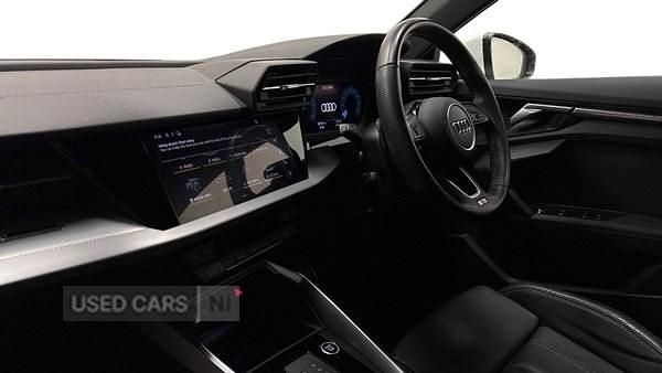 Used Audi A3 S-Line 150 HP (110 kW) 2024 White Hatchback