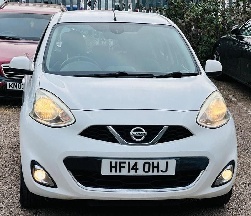 Used Nissan Micra Acenta 80 HP (58 kW) 2014 White Hatchback