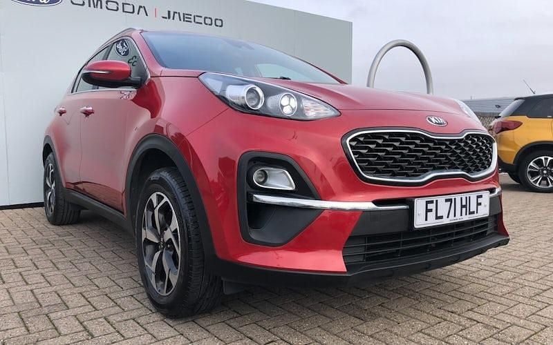 Used Kia Sportage 132 HP (97 kW) 2021 Red SUV