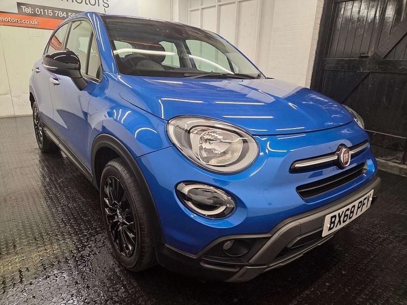 Blue Used 2018 Fiat 500X Cross SUV | £6,995 (Fair price) - Image 1/4