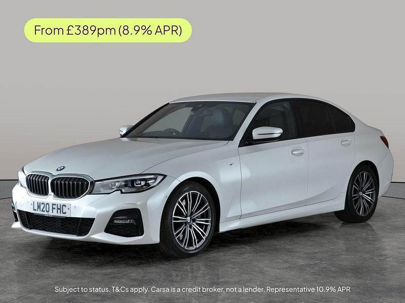 White Used 2020 BMW 330 M Sport Sedan | £22,740 (Fair price) - Image 1/1