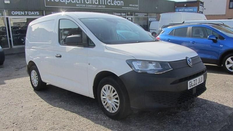 Used VW Caddy S 102 HP (75 kW) 2022 White MPV