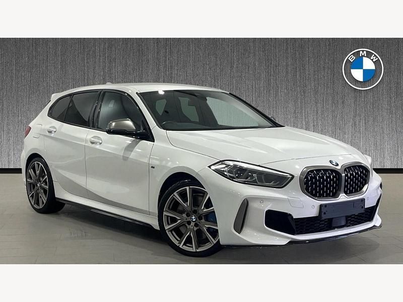 White Used 2023 BMW M135 Shadowline Hatchback | £26,499 (Fair price) - Image 1/4