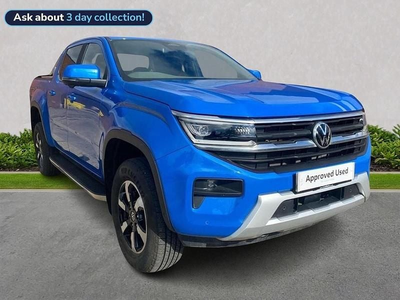 Blue Used 2024 VW Amarok Style Pickup | £35,890 (Fair price) - Image 1/4