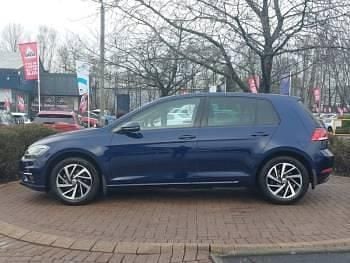 Used VW Golf VII Edition 150 HP (110 kW) 2020 Blue Hatchback
