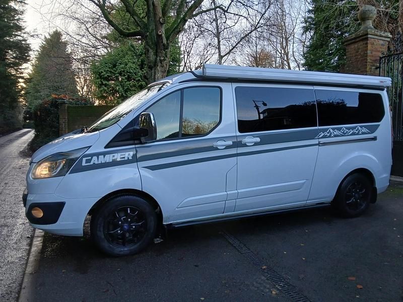 Used Ford Transit Custom 155 HP (114 kW) 2014 Frozen white MPV