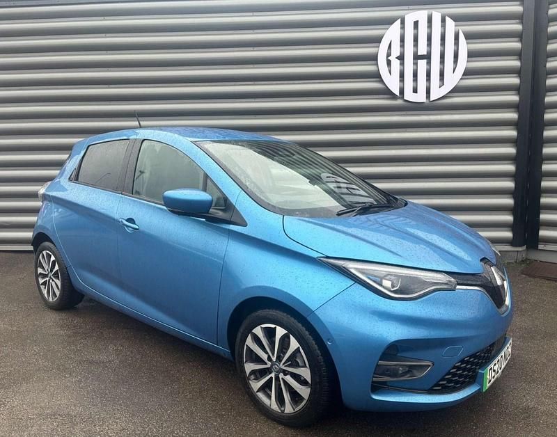 Used Renault Zoe GT-Line 100 kW (136 HP) 2020 Blue Hatchback