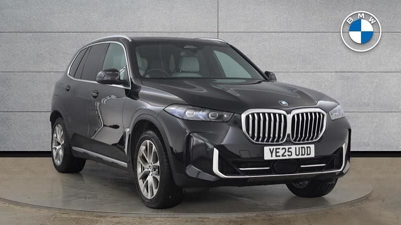 Black Used 2025 BMW X5 xLine SUV | £51,450 - Image 1/4