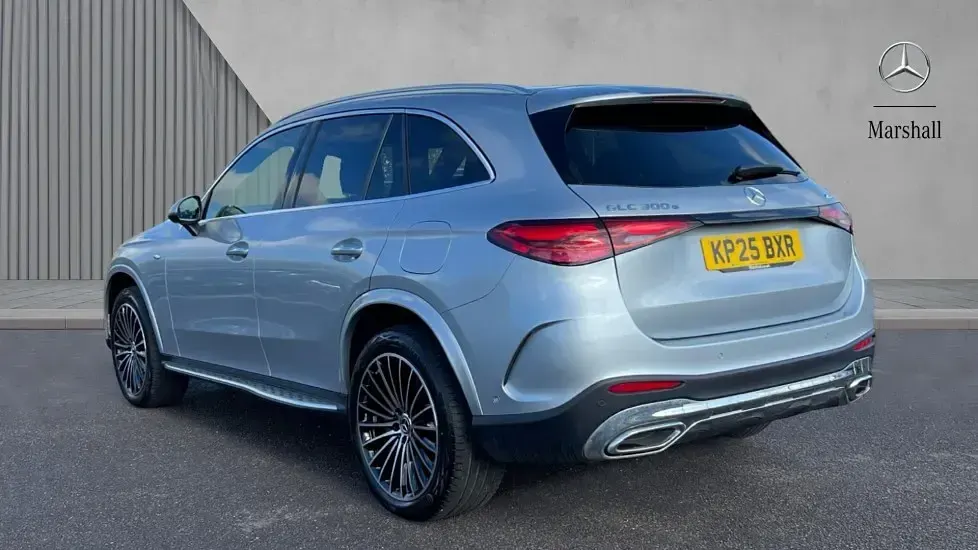 Used Mercedes GLC300e AMG line 313 HP (230 kW) 2025 Silver SUV