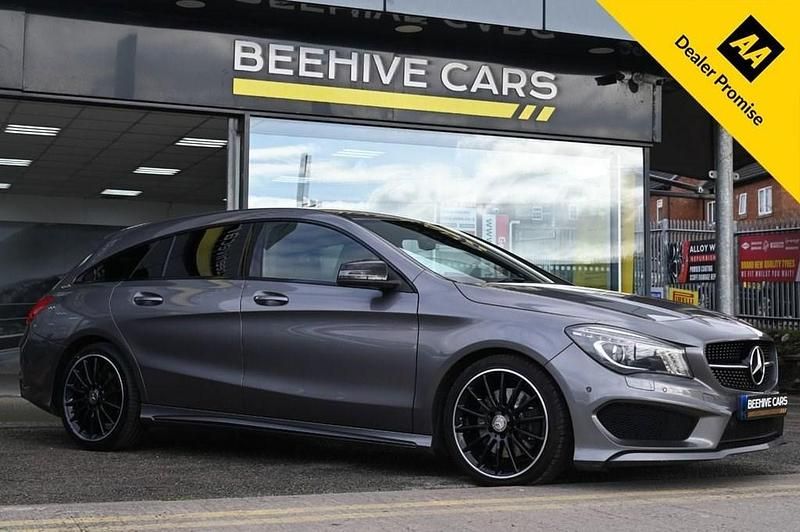 Used Mercedes CLA220 Shooting Brake AMG 177 HP (130 kW) 2015 Grey Estate