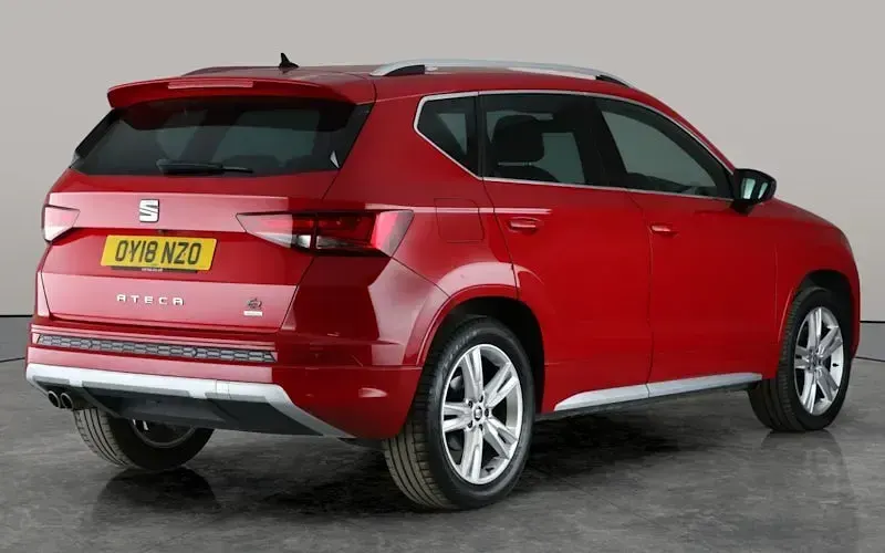 Used Seat Ateca 4Drive 190 HP (139 kW) 2018 Red SUV