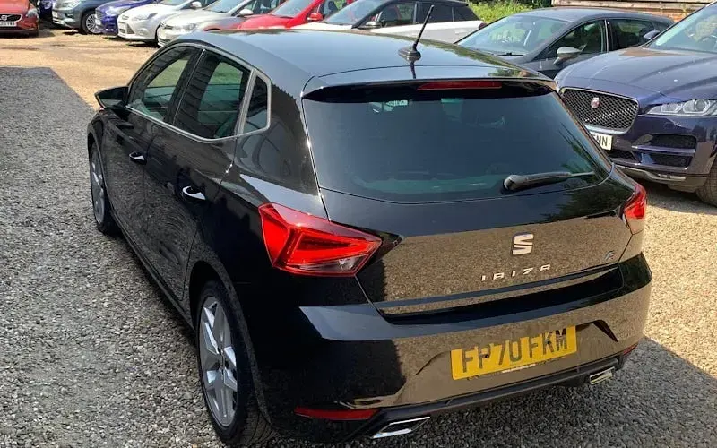 Used Seat Ibiza FR 95 HP (69 kW) 2020 Black Hatchback