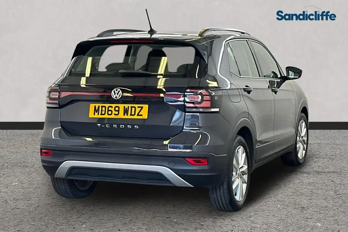 Used VW T-Cross SE 115 HP (84 kW) 2020 Grey SUV