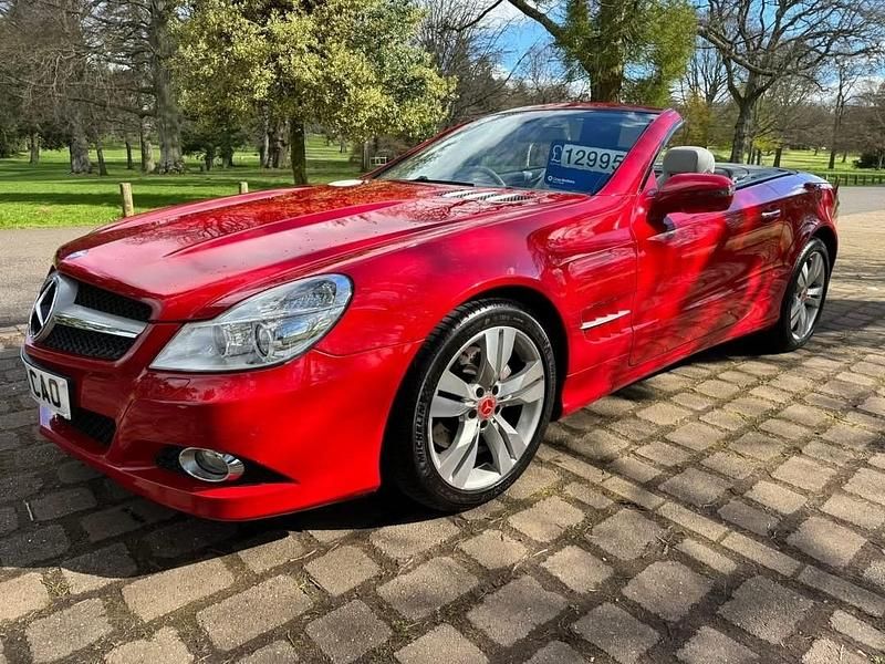 Used Mercedes SL350 2008 Red Cabriolet