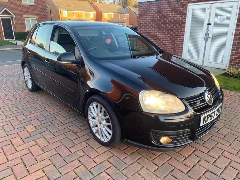 Black Used 2007 VW Golf V GT Hatchback | £1,499 (Fair price) - Image 1/4