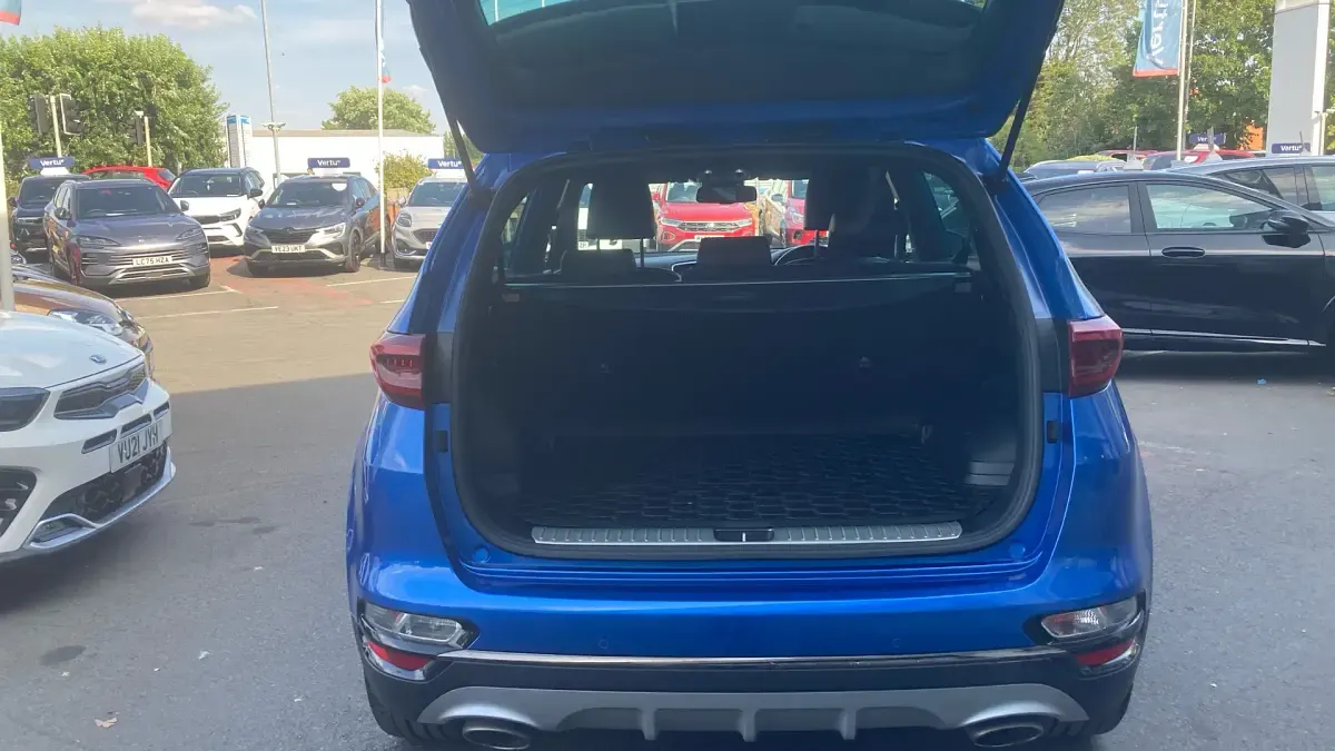 Used Kia Sportage GT-Line 177 HP (130 kW) 2021 Blue SUV