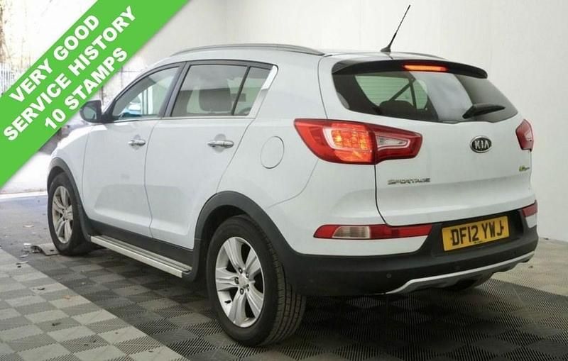 Used Kia Sportage 115 HP (84 kW) 2012 White SUV