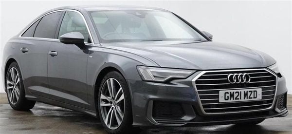 Grey Used 2021 Audi A6 S-Line Sedan | £28,140 - Image 1/1