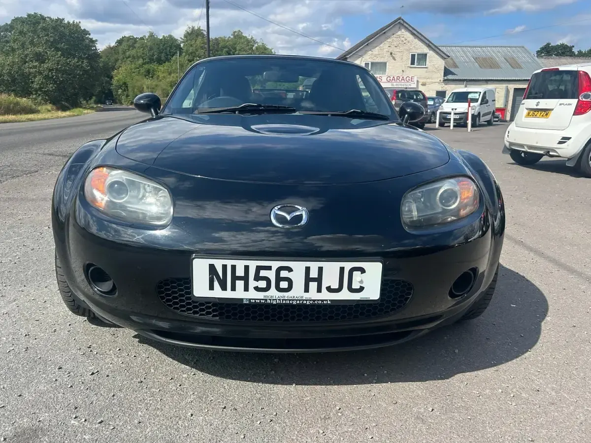 Used Mazda MX5 126 HP (92 kW) 2007 Black Cabriolet