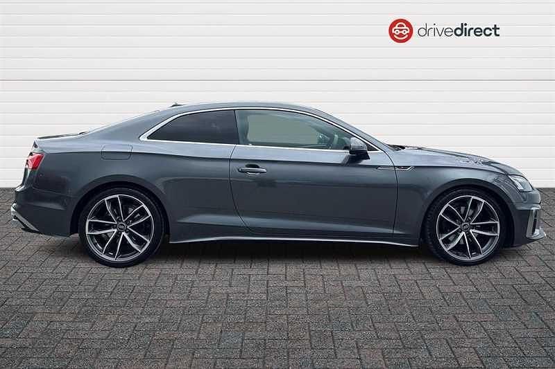 Used Audi A5 S-Line 150 HP (110 kW) 2022 Grey Coupe