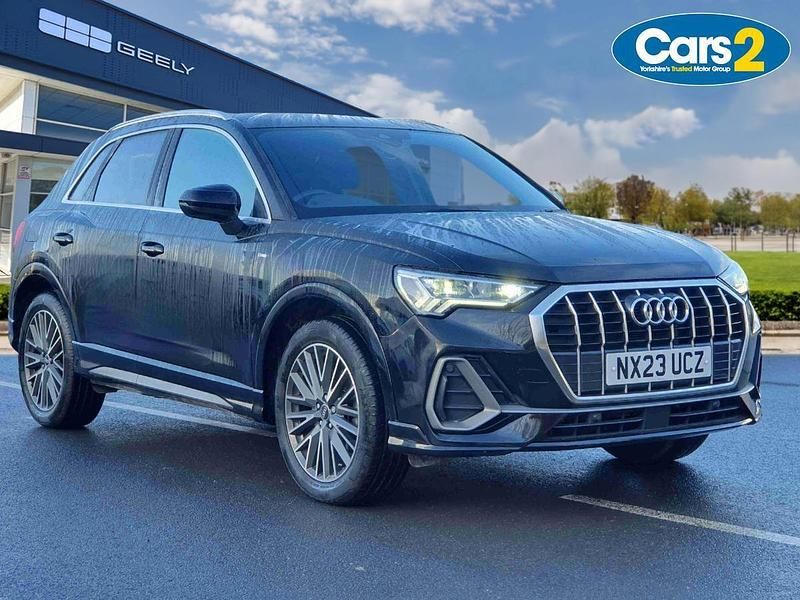 Black Used 2023 Audi Q3 S-Line SUV | £24,990 (Good price) - Image 1/4