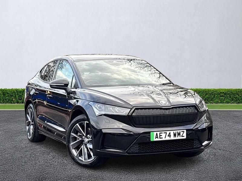 Used Skoda Enyaq iV SportlinePlus 210 kW (286 HP) 2024 Black SUV