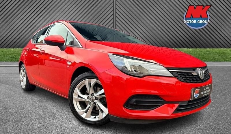 Red Used 2021 Vauxhall Astra SRi Hatchback | £9,299 (Fair price) - Image 1/4