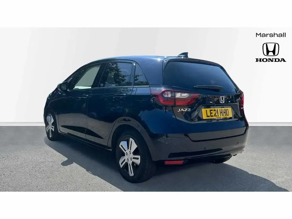 Used Honda Jazz Hybrid 109 HP (80 kW) 2021 Blue Hatchback