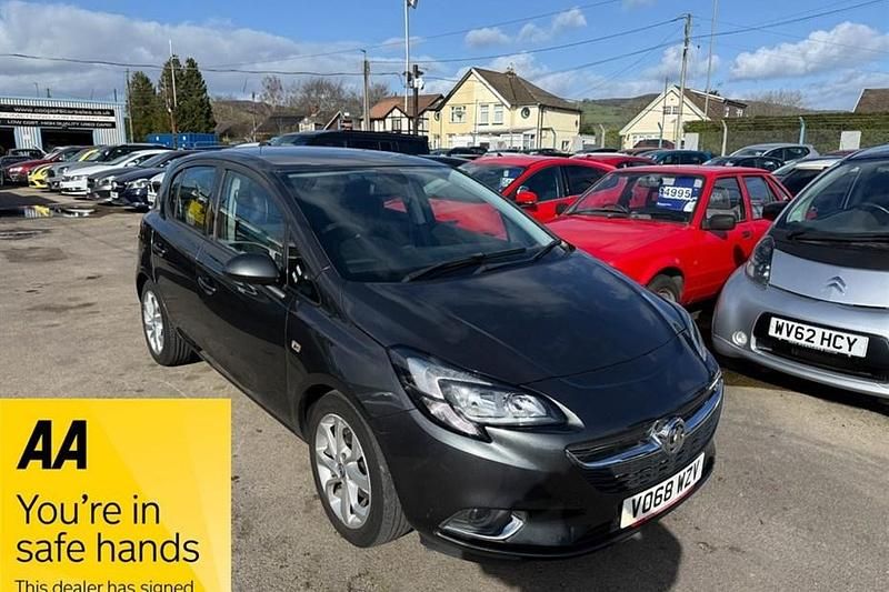 Used Vauxhall Corsa SRi 90 HP (66 kW) 2018 Grey Hatchback