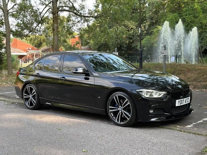Black Used 2017 BMW 330e M Sport Sedan | £12,495 (Good price) - Image 1/4