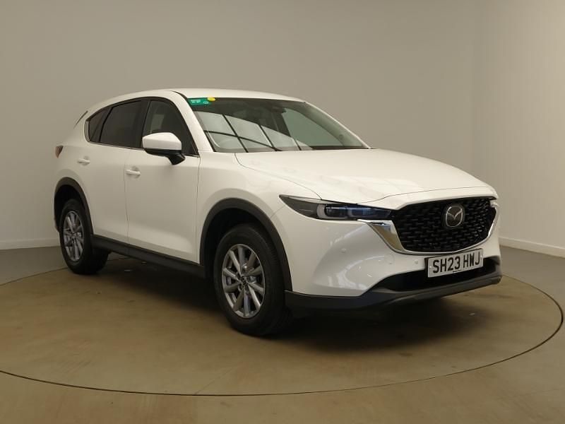 White Used 2023 Mazda CX-5 Center-Line SUV | £20,998 (Super price) - Image 1/4