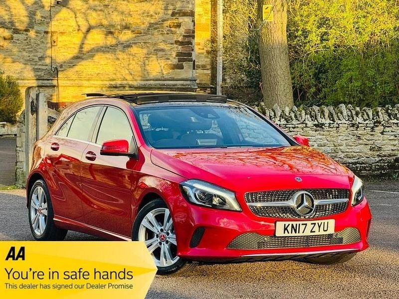 Used Mercedes A200 Premium Plus 2017 Red Hatchback