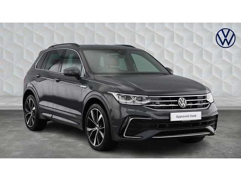 Grey Used 2023 VW Tiguan R-line SUV | £30,000 (Fair price) - Image 1/4