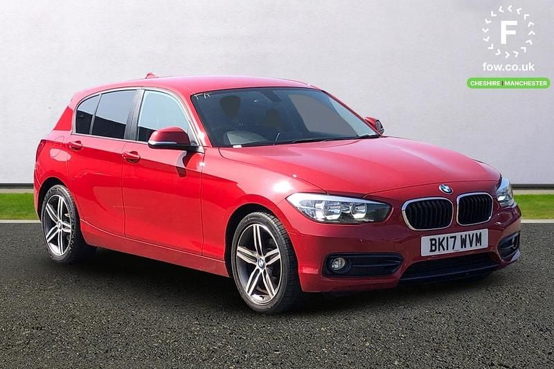 Red Used 2017 BMW 118 Sport Line Hatchback | £9,399 (Good price) - Image 1/3