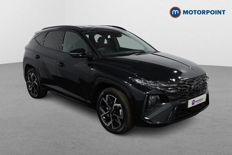 Black Used 2024 Hyundai Tucson N Line SUV | £24,249 (Fair price) - Image 1/4
