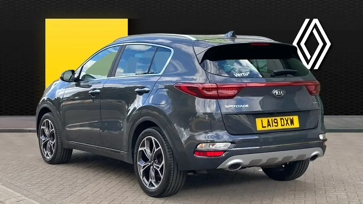 Used Kia Sportage GT-Line 136 HP (100 kW) 2019 Grey SUV
