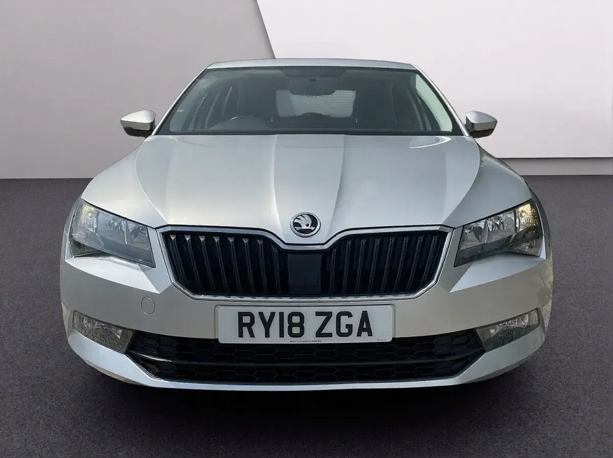 Used Skoda Superb 120 HP (88 kW) 2018 Grey Hatchback
