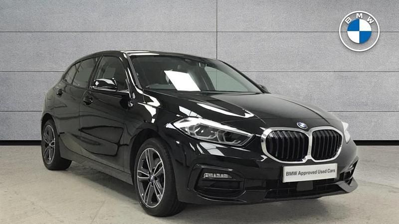 Black Used 2022 BMW 118 Sport Line Hatchback | £20,995 (Good price) - Image 1/4