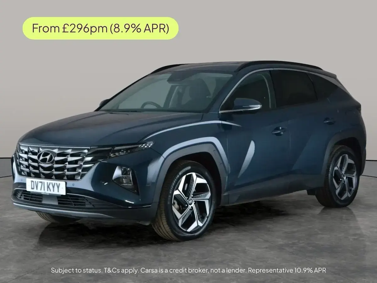 Usado Hyundai Tucson Premium 2021 Azul SUV