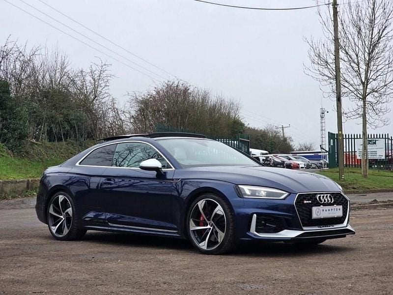 Used Audi RS5 Advanced 450 HP (330 kW) 2017 Blue Coupe