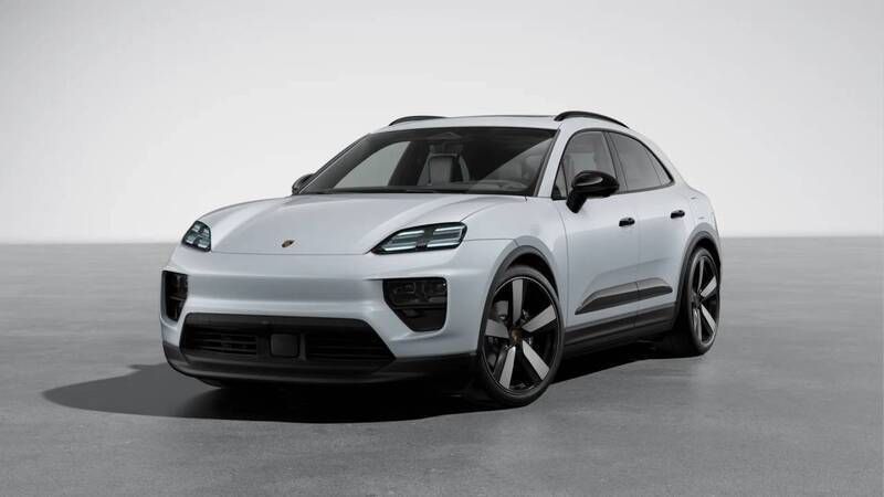Ice grey metallic New 2024 Porsche Macan 4 Electric SUV | £81,850 - Image 1/4