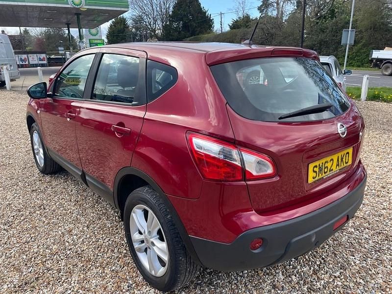 Używany Nissan Qashqai Acenta 2012 Czerwony SUV